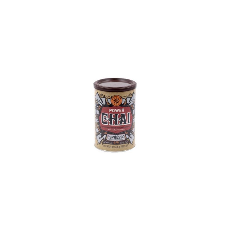 Power Chai Espresso Vegano Sin Lácteos